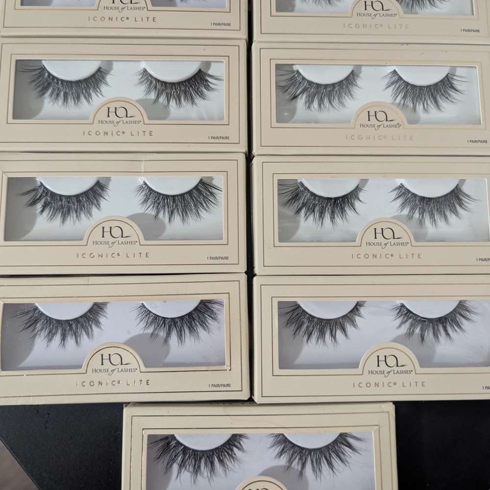 House of Lashes Black Dramatic Synthetic Lashes
